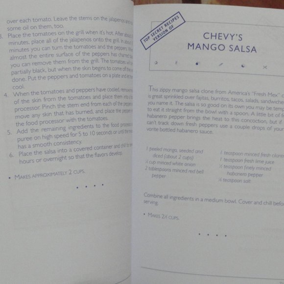 Top secrets restaurant recipes 2 tod wilbur~Kholes cares book club - Picture 2 of 5